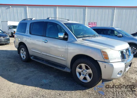 2006 Nissan Armada Se z USA, uszkodzony, nr VIN 5N1AA08A66N738469